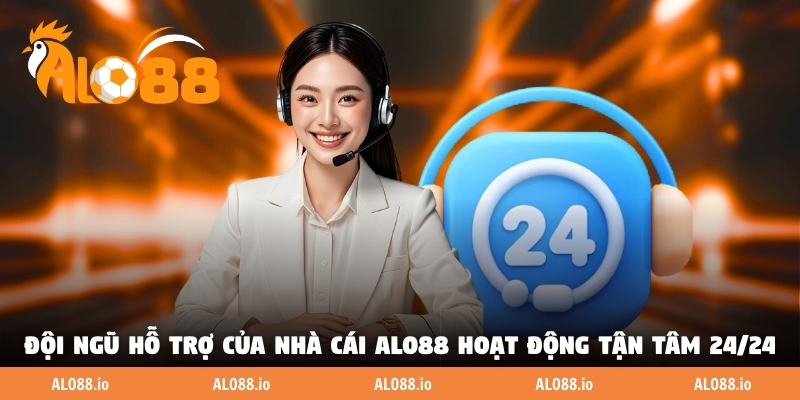 Đội ngũ hỗ trợ của nhà cái ALO88 hoạt động tận tâm 24/24 Đội ngũ hỗ trợ của nhà cái ALO88 hoạt động tận tâm 24/24
