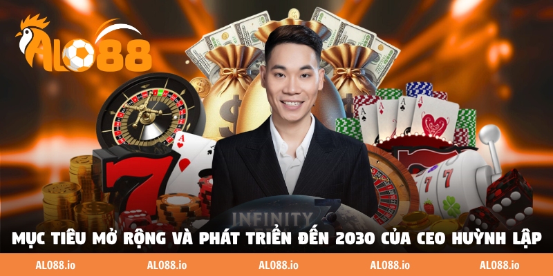 Mục tiêu mở rộng và phát triển đến 2030 của CEO Huỳnh Lập Mục tiêu mở rộng và phát triển đến 2030 của CEO Huỳnh Lập