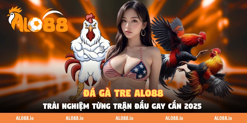 Đá Gà Tre ALO88 - Trải Nghiệm Từng Trận Đấu Gay Cấn 2025
